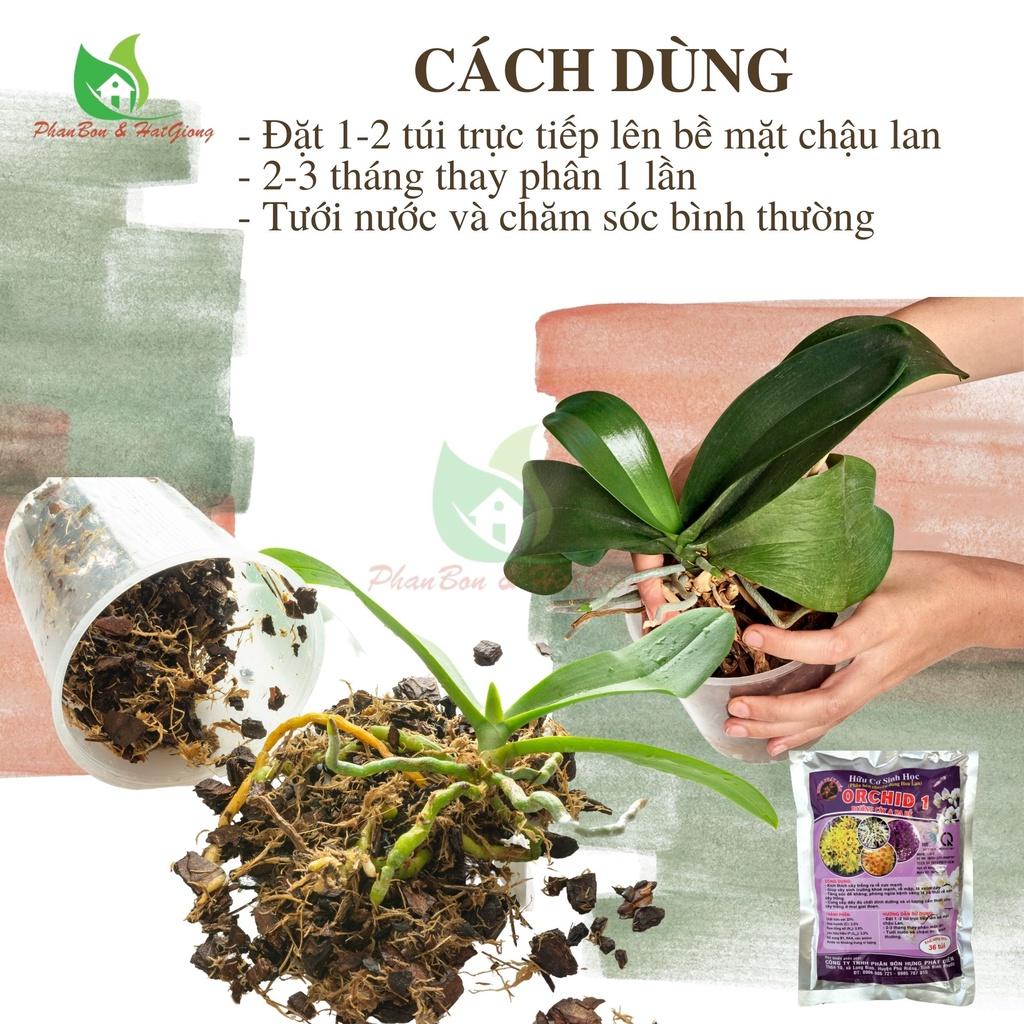 Phân Bón Hoa Lan 1 Phân Bón Túi Lưới Kích Ra Rễ, Ra Chồi - Chuyên Hoa Lan Gói 500g - Shop Phân Bón và Hạt Giống