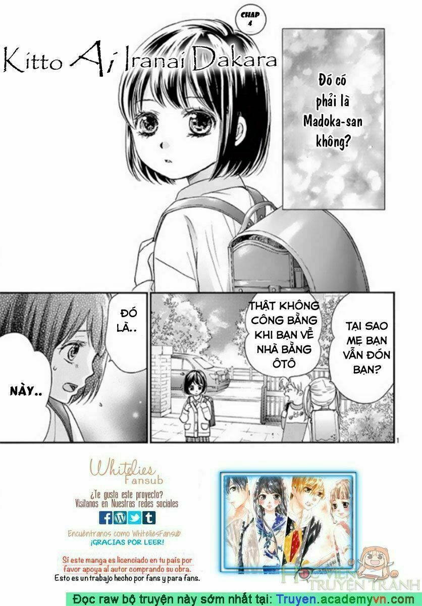 kitto ai dakara, iranai chapter 4 1