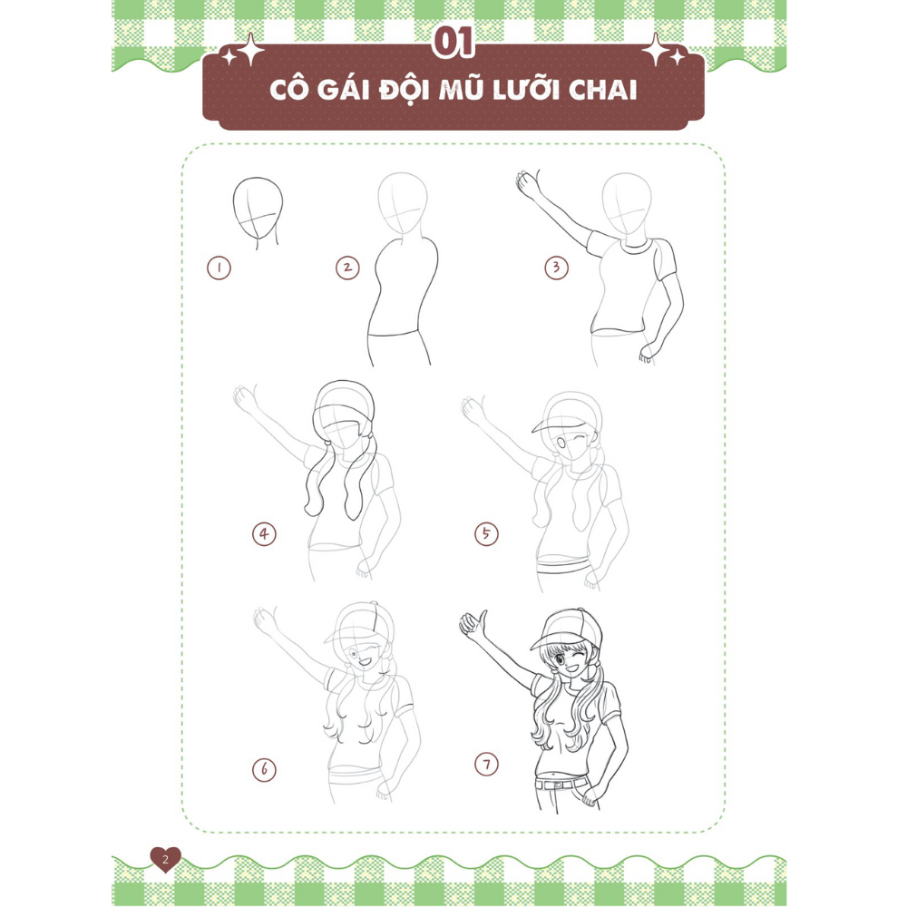 365 ngày luyện vẽ Nhân Vật Manga - Tập 2