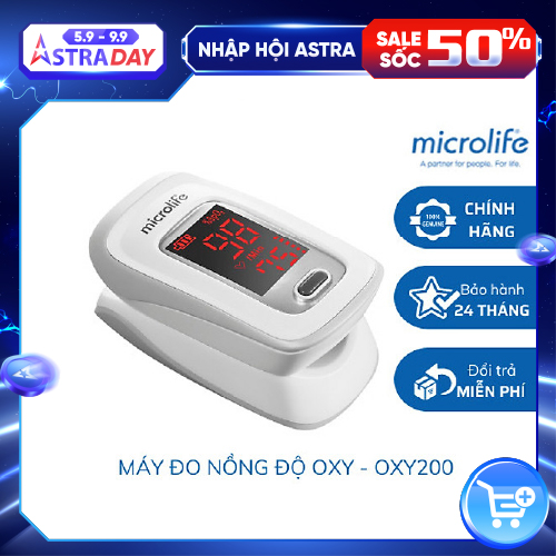 Máy đo nồng độ oxy trong máu Microlife OXY 200 - SPO2