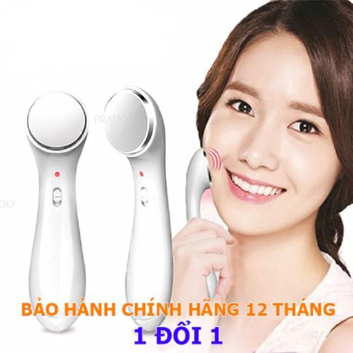 Máy massage mặt ion giúp giãn cơ mặt thon gọn chống lão hóa loại tốt