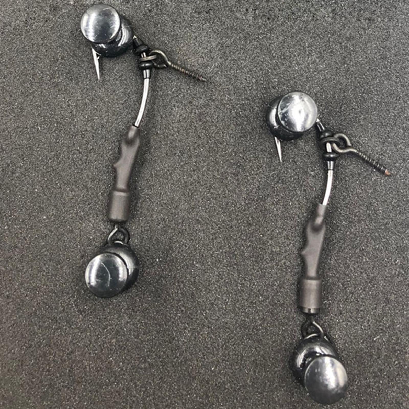 Carp Fishing Tackle Rigs Wallet Case Box For Hooks w/ 20 Pins For Hair Rigs