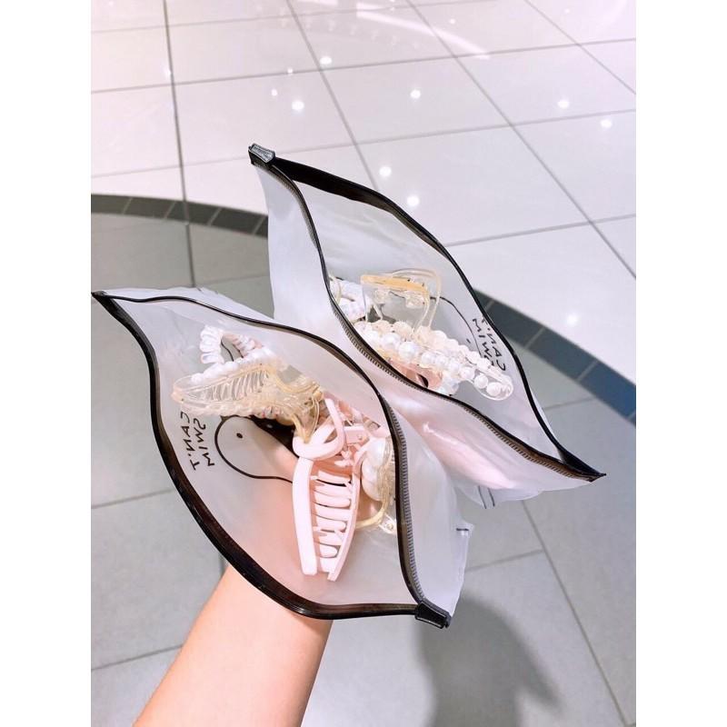 PVN19022 Set 5 Kẹp Tóc Dây Buộc Tóc Loại Mới T2