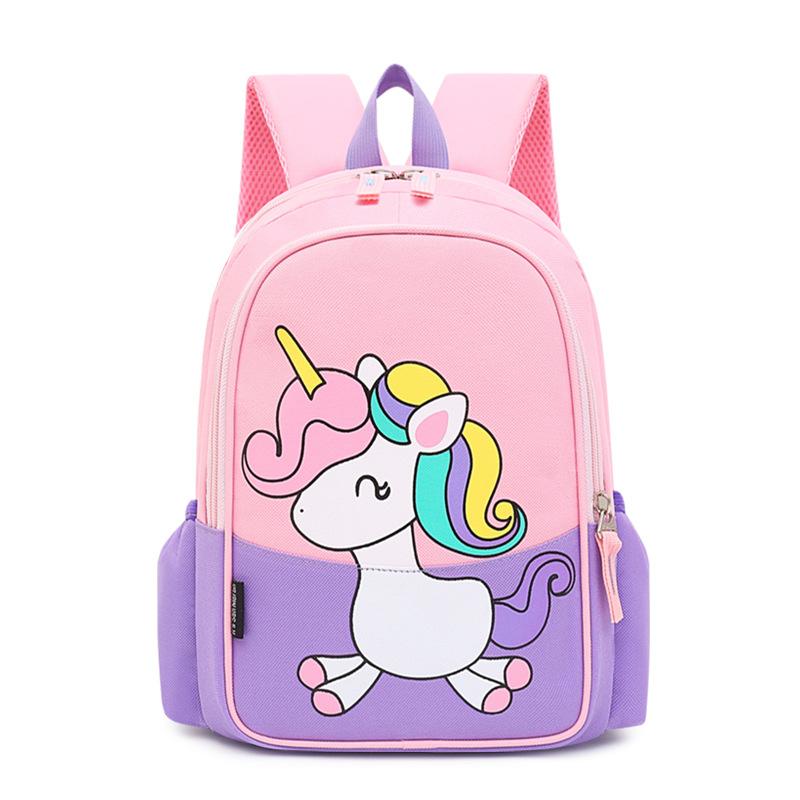Động Vật Mới Trẻ Em Ba Lô Kỳ Lân Thiết Kế Bé Gái Bé Trai Ba Lô Tập Đi Trẻ Em Neoprene Trường Túi Mẫu Giáo Hoạt Hình Túi