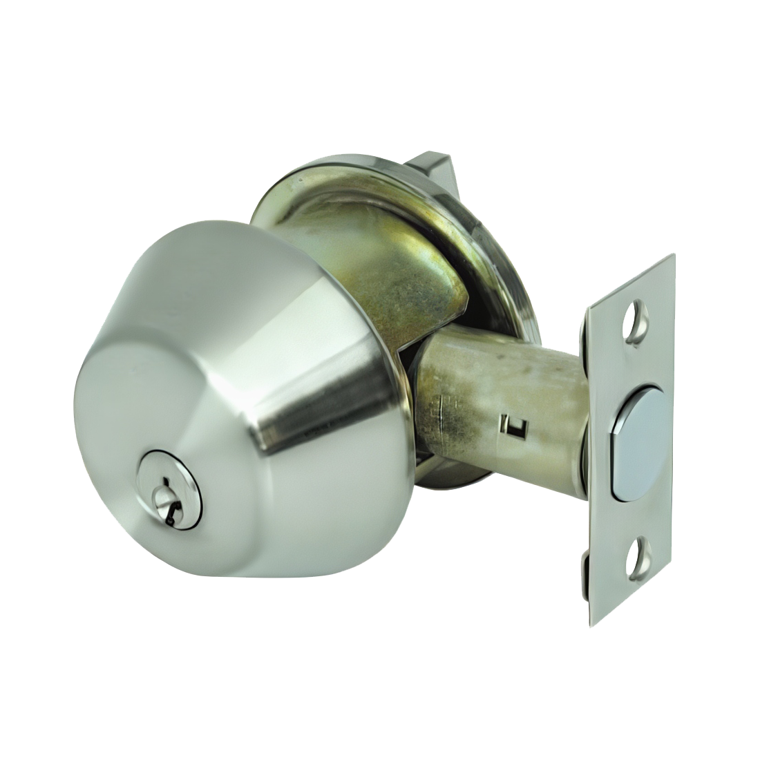 Khóa Cổng, Khóa Cóc Một Đầu Chìa Một Đầu Vặn TEXXON Deadbolt B660P-630