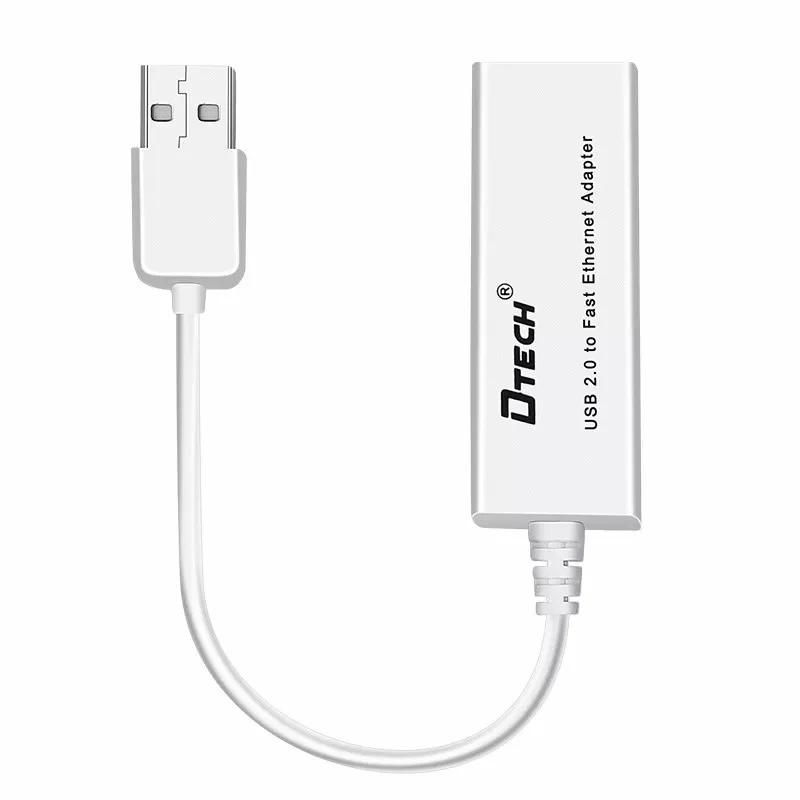 Cáp Chuyển Đổi Dtech USB 2.0 Sang RJ45 DT-5036A – Hàng Chính Hãng