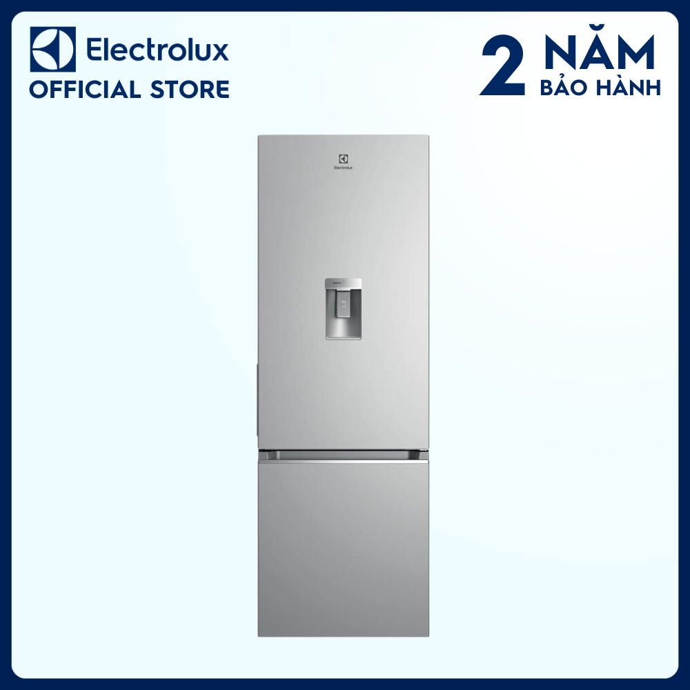 [Miễn phí giao hàng toàn quốc] Tủ lạnh Electrolux Inverter UltimateTaste 300 ngăn đá dưới có ngăn đông mềm 308 lít - EBB3442K-A - Tính năng lấy nước bên ngoài, khay đá xoay, tính năng khử mùi diệt khuẩn [Hàng chính hãng]