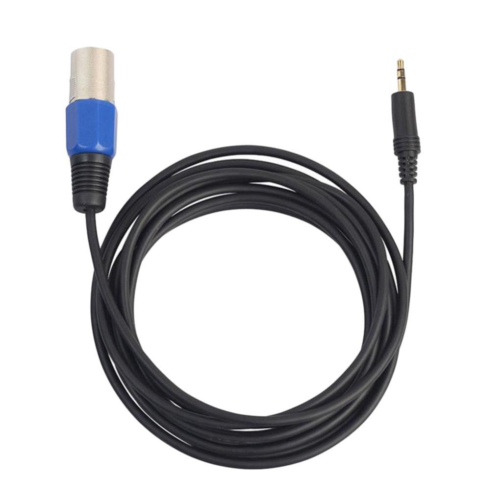 Male 3.5mm to XLR Audio Male/Female Cable for HDTV
