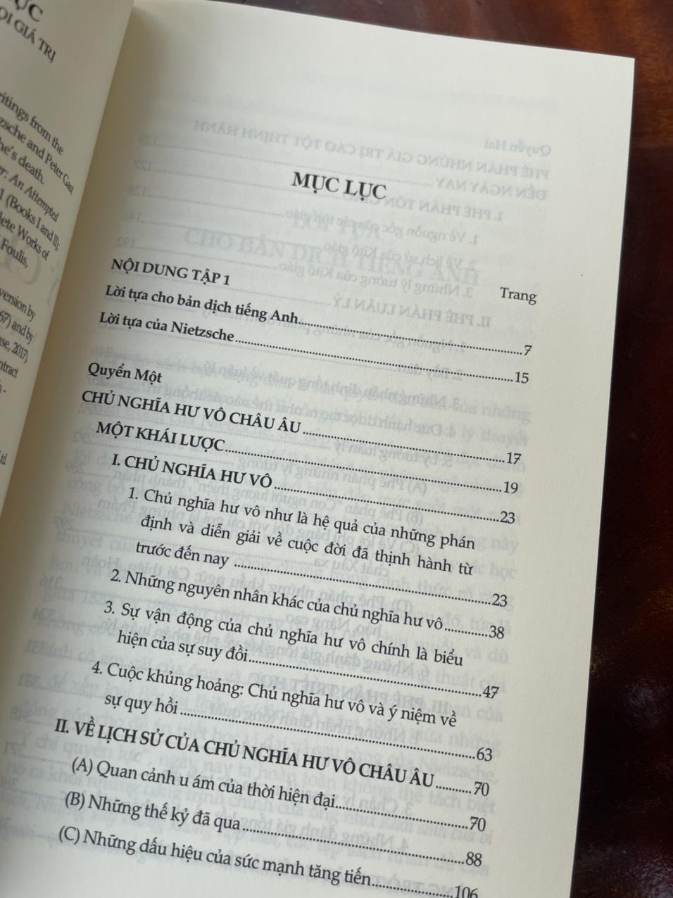 Ý CHÍ QUYỀN LỰC: Một nỗ lực đảo hoán mọi giá trị (Tập 1) - Friedrich Nietzsche - Nguyễn Sỹ Nguyên dịch  –  Khai Minh – bìa mềm