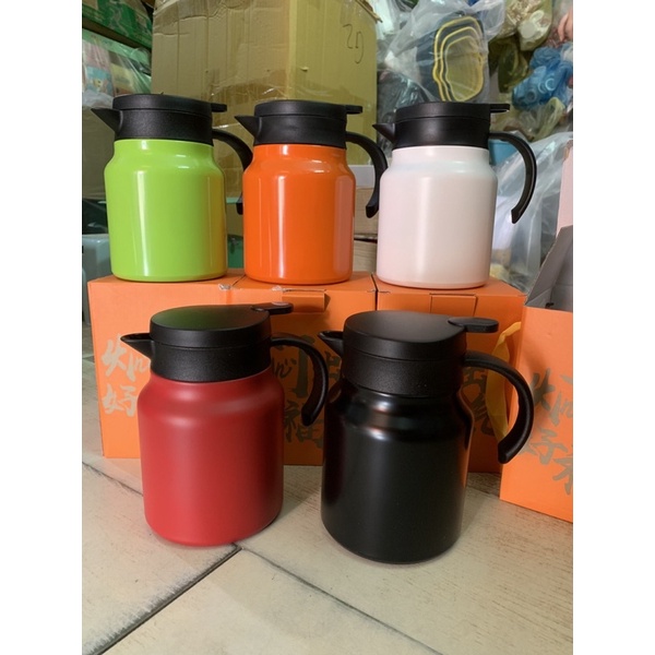 ẤM PHA TRÀ GIỮ NHIỆT INOX - LỌC TRÀ CAFE Dung Tích 1000 ml Tiện Lợi.