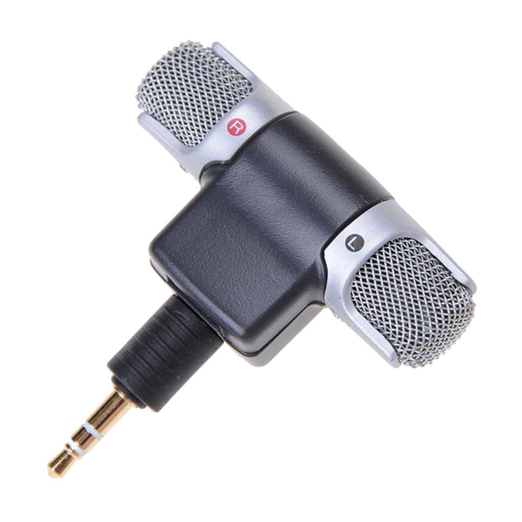 Mini 3.5mm  Stereo Microphone Electret Condenser Microphone for Mobile Phone