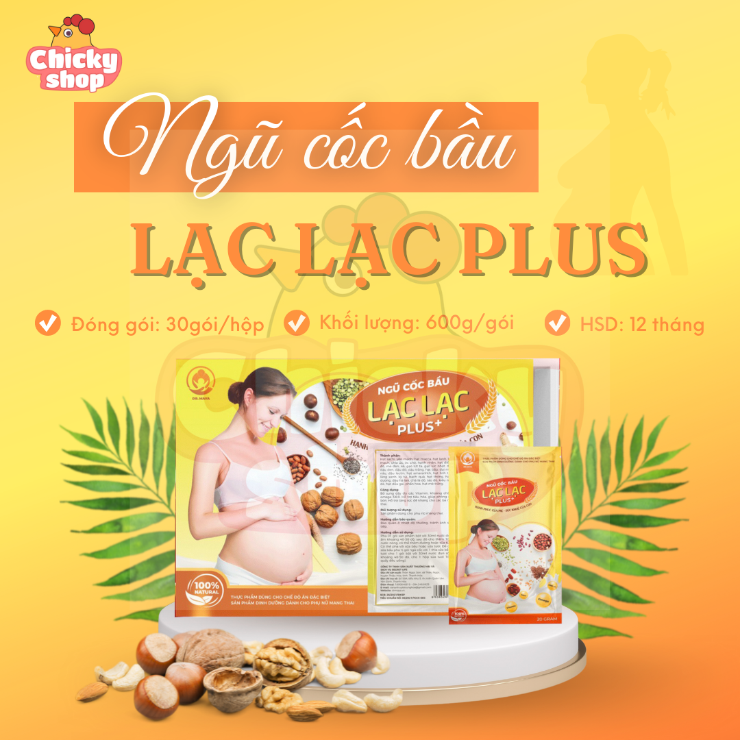 Ngũ cốc bầu Lạc Lạc (Combo 2 hộp)