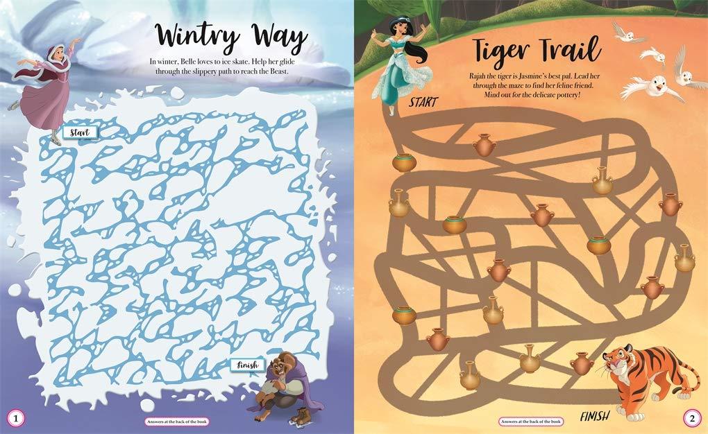 Disney Princess: 101 Totally Twisty Mazes