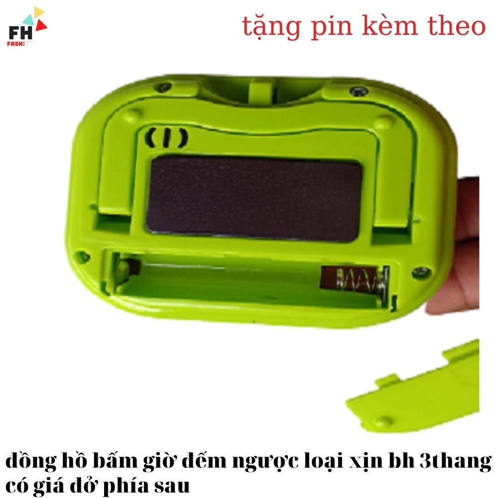 ĐỒNG HỒ BẤM GIỜ ĐẾM NGƯỢC CÓ GIÁ ĐỞ PHÍA SAU