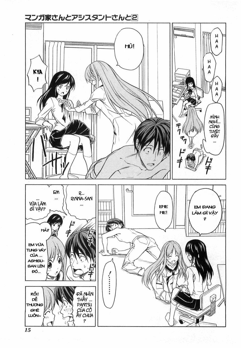 tác giả manga và cô phụ tá chapter 14 5