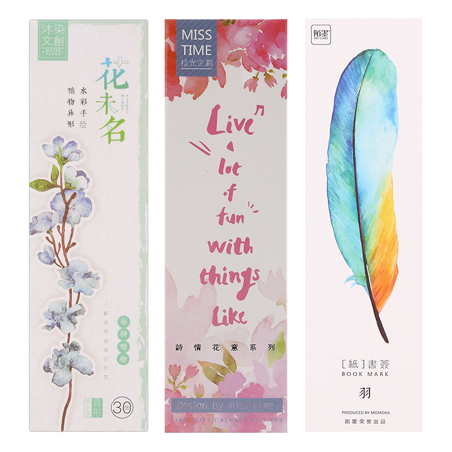 Bookmark Đánh Dấu Sách (3 Bộ)