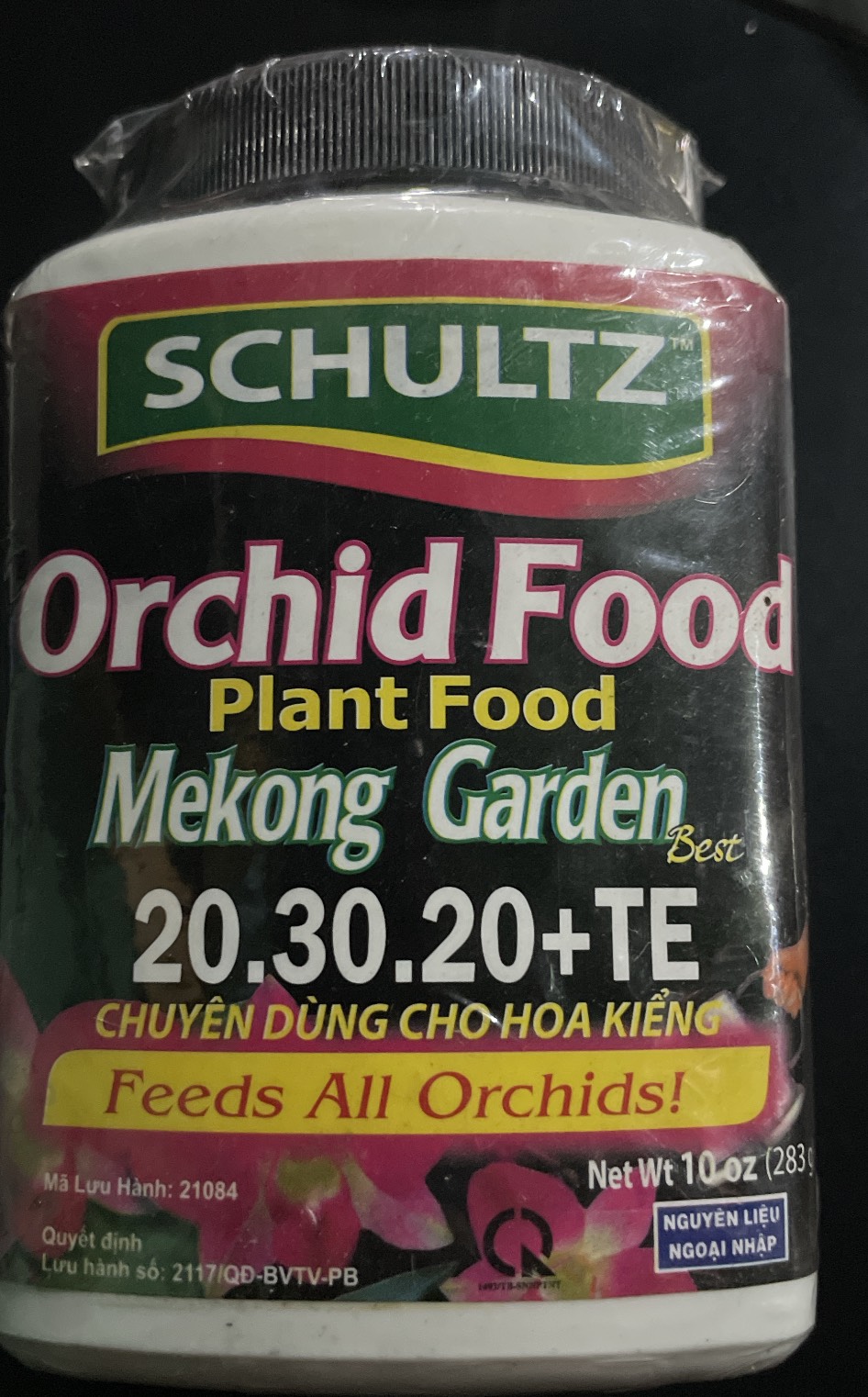 Phân Bón Lá ORCHID NPK 20-30-20+TE hộp thay thế 19-31-17 lọ 283gr Ra Hoa - Đậu Quả