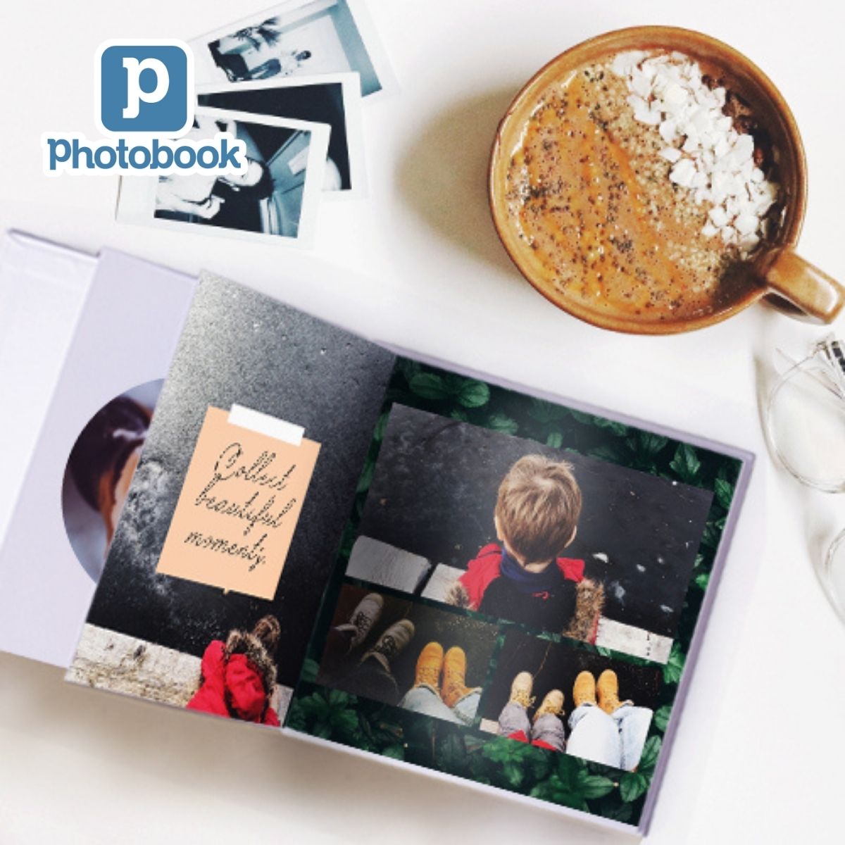 Album in ảnh theo yêu cầu bìa cứng 20 trang 8” x 8” (20 x 20cm) - Thiết kế trên app Photobook