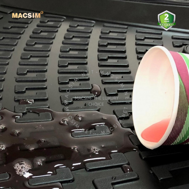 Thảm lót sàn ô tô nhựa TPU Silicon BMW X3 2011-2017 Nhãn hiệu Macsim