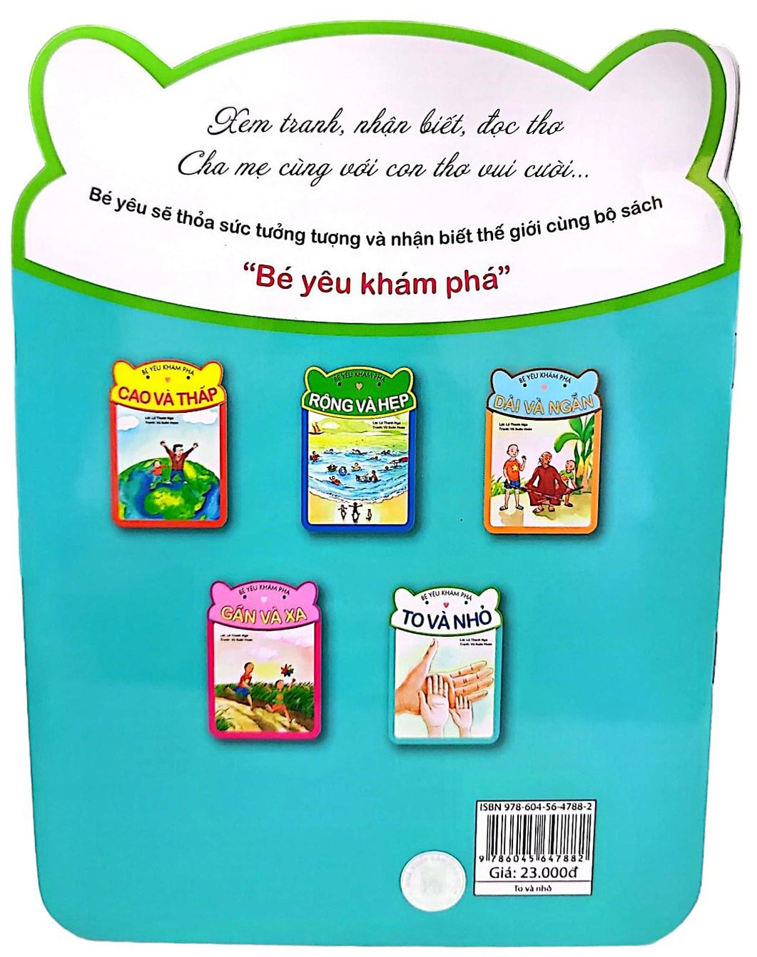 Bé Yêu Khám Phá - To và Nhỏ
