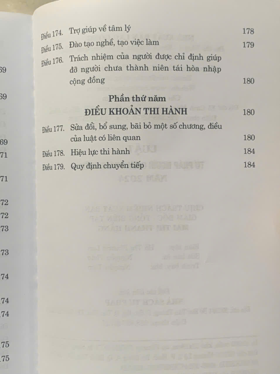 Luật Tư pháp người chưa thành niên năm 2024