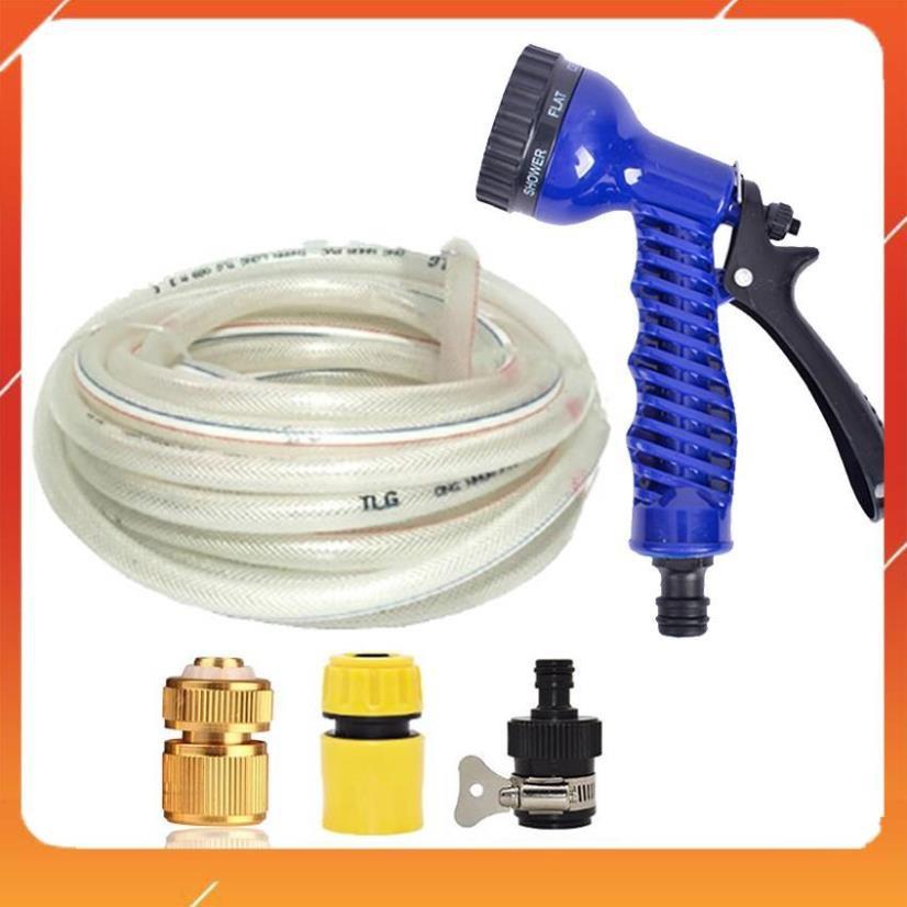 Bộ dây vòi xịt rửa xe, tưới cây, dọn dẹp nhà cửa 20m 206843