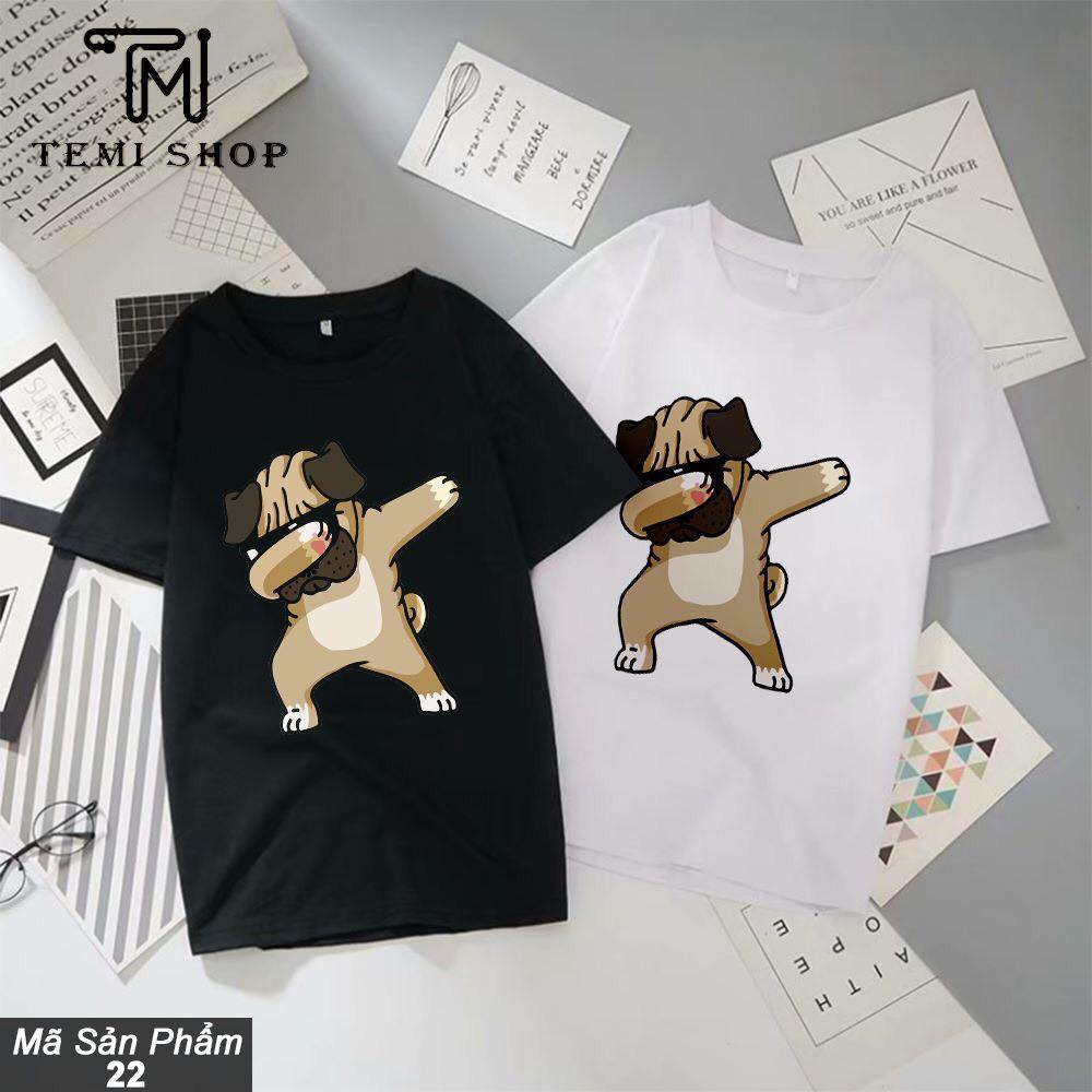 Áo đôi hình cún yêu chất ok
