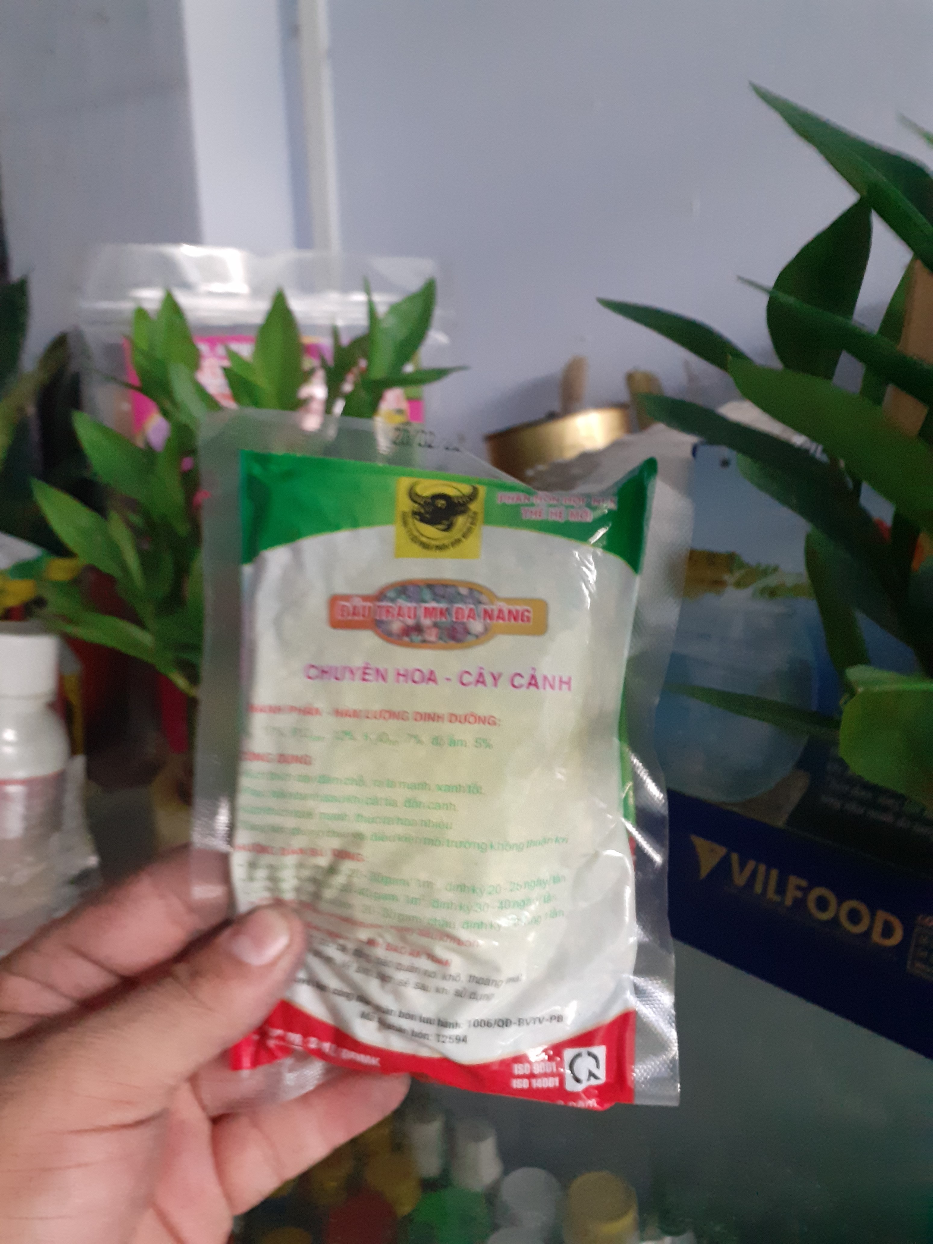 Chuyên hoa cây cảnh đầu trâu đa năng npk 17-12-7