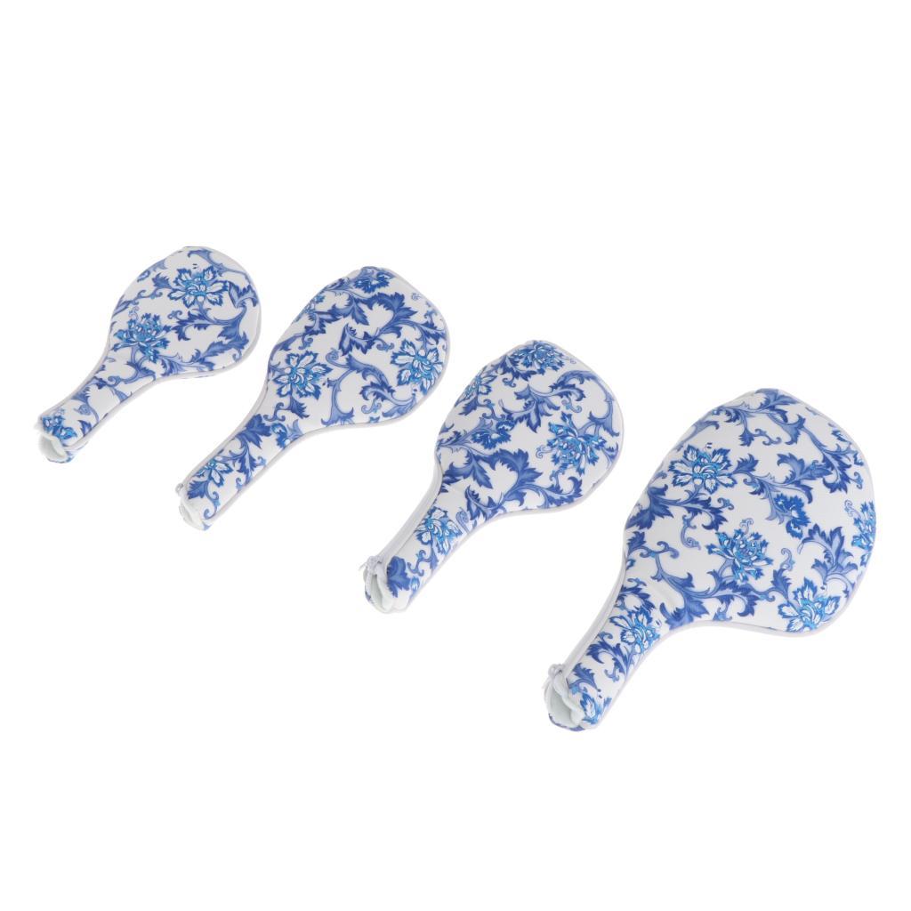 4Pcs Golf  Cover Hybrid Driver Headcover Woods Cover Accessories