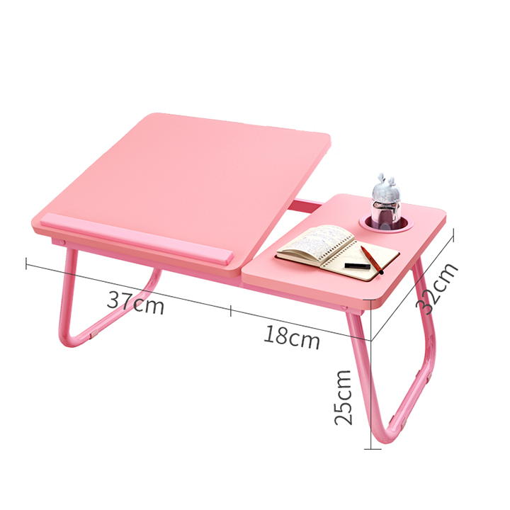 Bàn học, bàn làm việc di động thông minh - Bàn làm việc ngồi giường tiện dụng (kt 55x32x25cm)