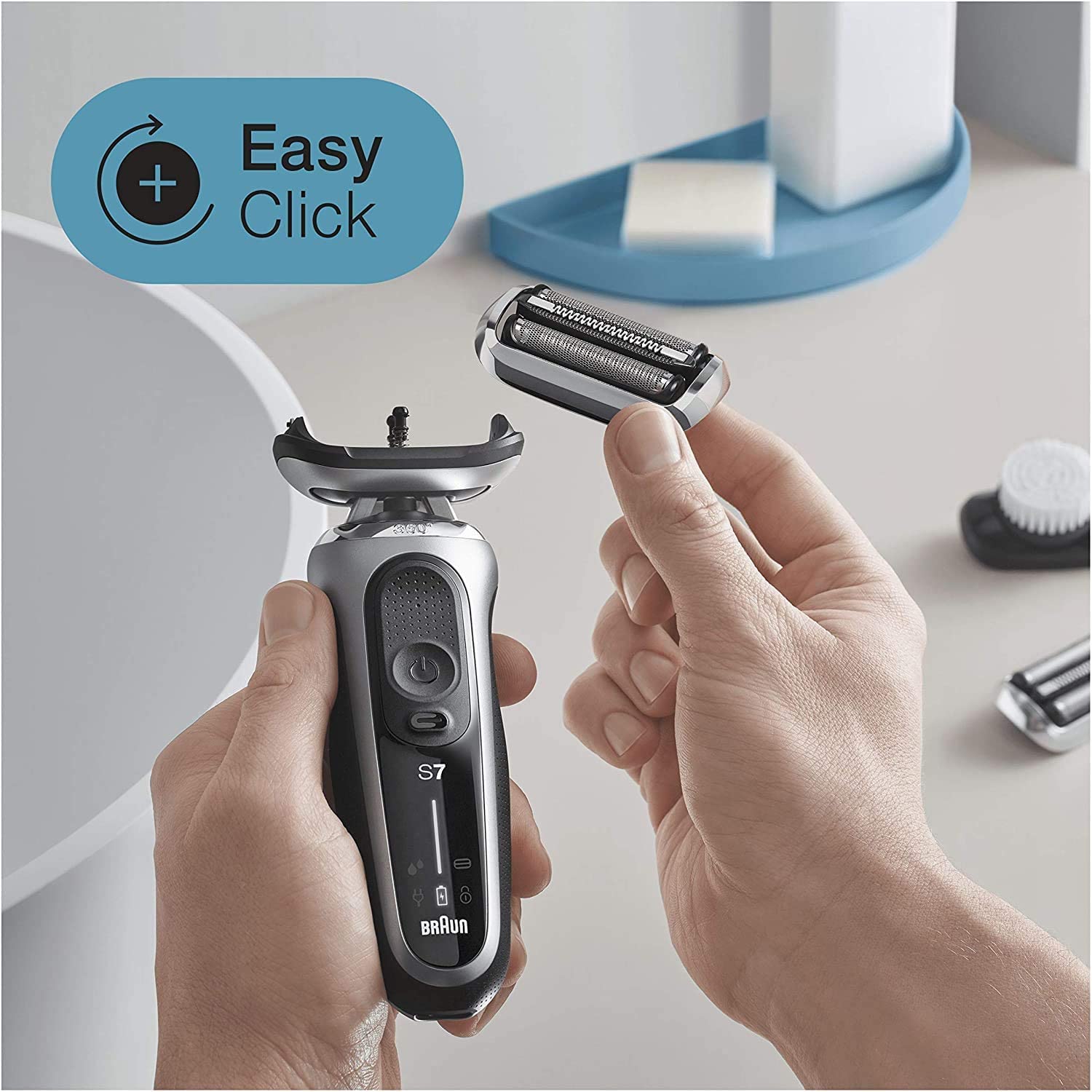 LƯỠI THAY THẾ MÁY CẠO RÂU BRAUN SERIES 7 73S Hàng Chính Hãng