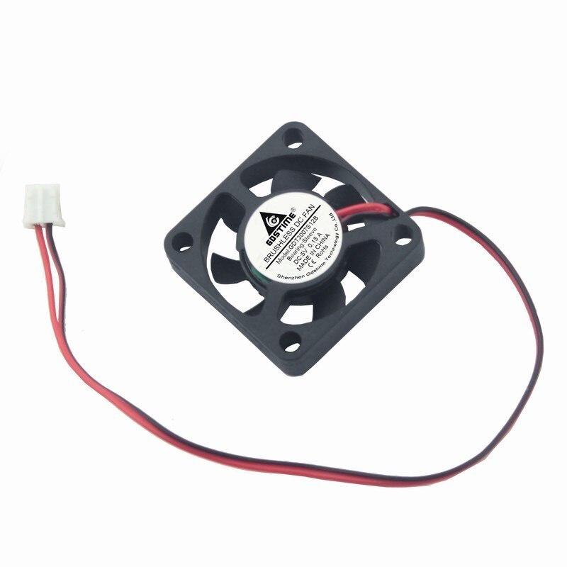 Gdstime 1 pcs 30mm x 7mm Small Cooler Fan 1V DC Brushless Mute Cooling Fan 30x30x7mm 1.0 1Pin 3cm 3007