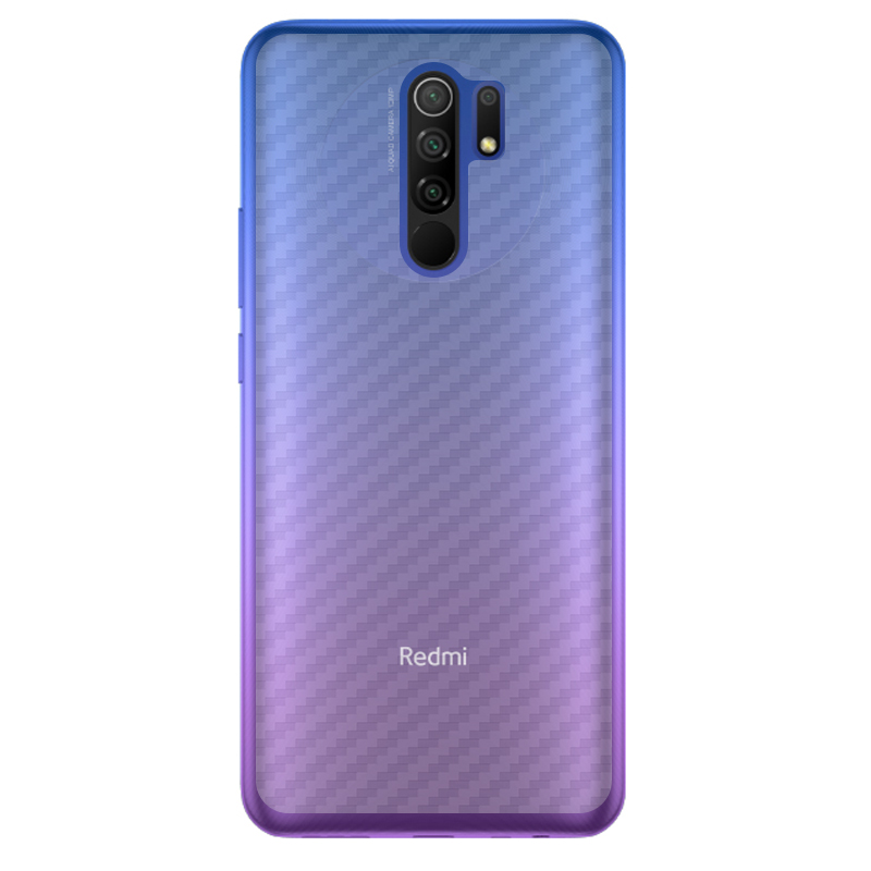 Miếng Dán Mặt Lưng Cacbon Dành Cho Xiaomi Redmi 9- Handtown - Hàng Chính Hãng