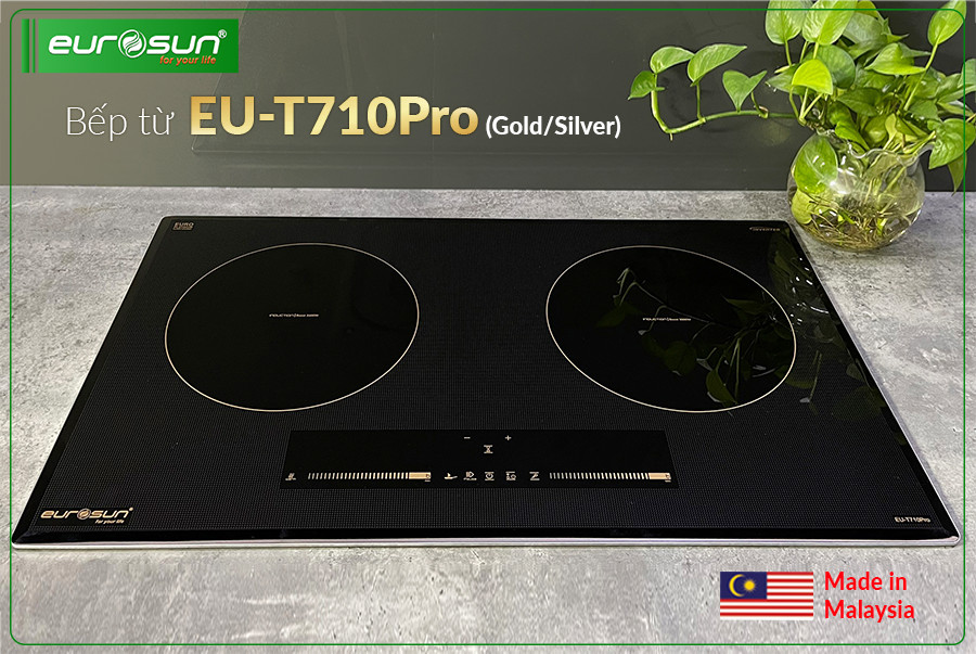 BẾP TỪ ĐÔI EUROSUN EU-T710PRO(G) - HÀNG CHÍNH HÃNG