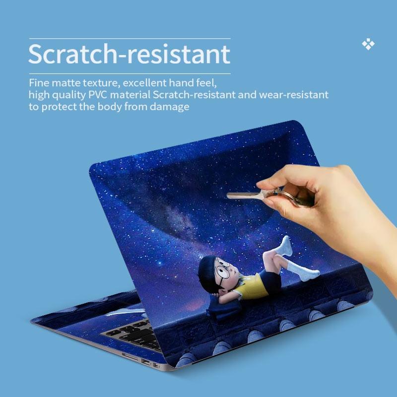 DIY Laptop Skin Laptop Sticker Cartoon Cover Art Stickers 12/13/14/15/17 inch Laptop for Macbook Dell HP Acer Asus etc Laptop Decorat
