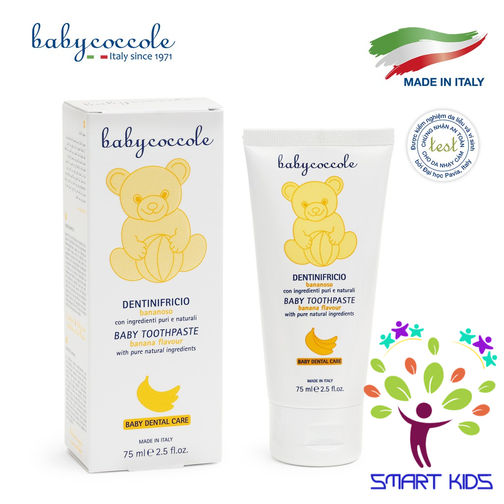 Kem đánh răng Babycoccole hương chuối 12M+