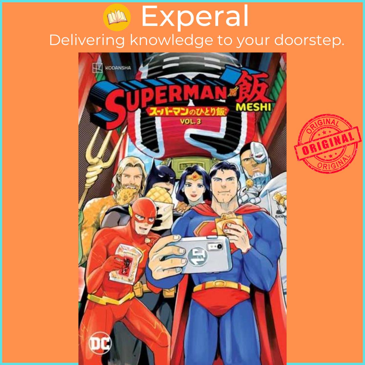 Sách - Superman vs. Meshi Vol. 3 by Satoshi Miyagawa (UK edition, paperback)