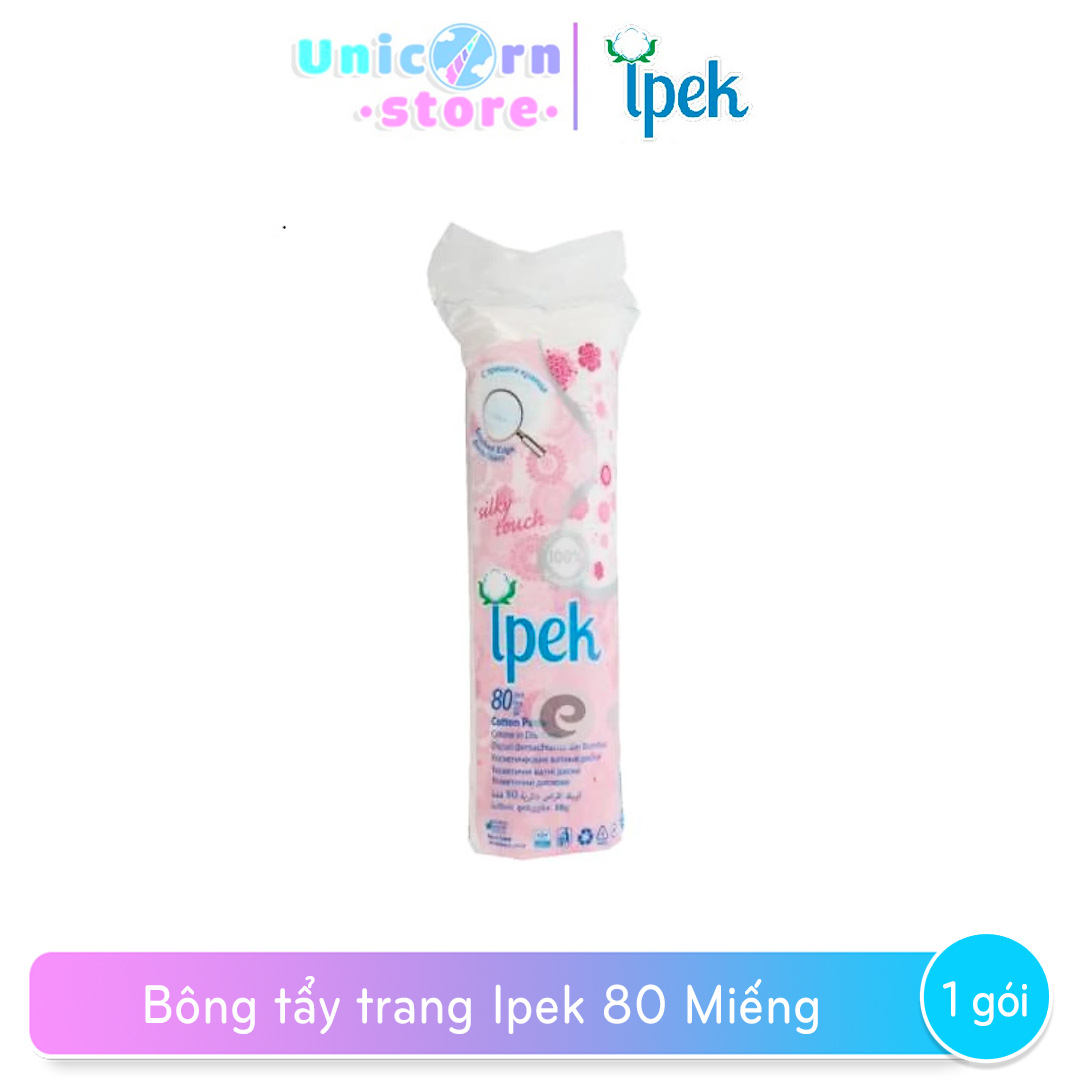 Bông tẩy trang Ipek 80 miếng