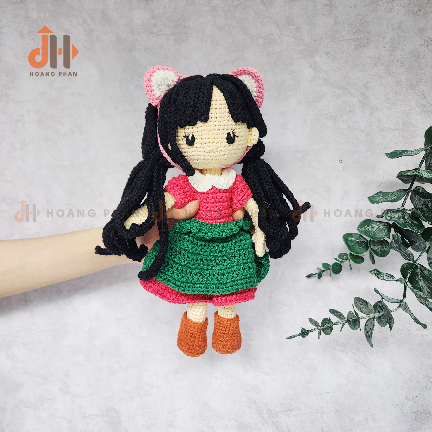 Búp bê móc len - Cô nàng Malala phiên bản 05
