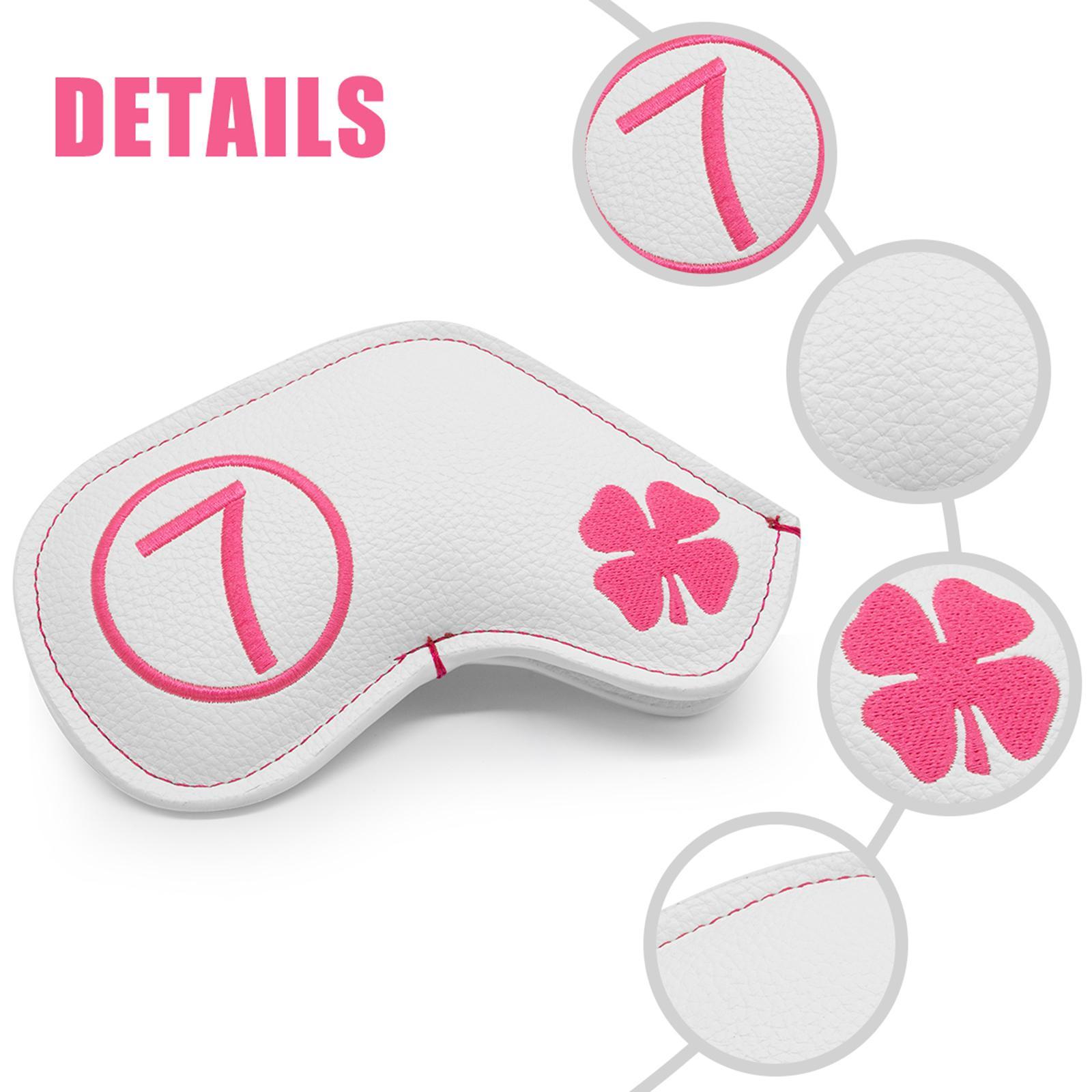 Golf Iron Head Covers Number Embroidered Golf Club Head Cover for Golf Clubs Irons