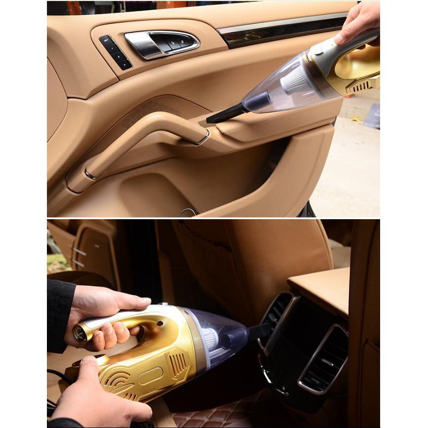 Máy hút bụi kiêm bơm lốp ô tô 4 in1 ️ FREESHIP ️