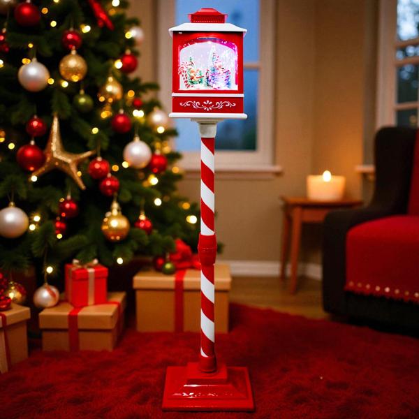 Đèn Trang Trí Giáng Sinh Có Nhạc - 124 x 25.5 x 17 cm - WanLongDa LBF24-7U