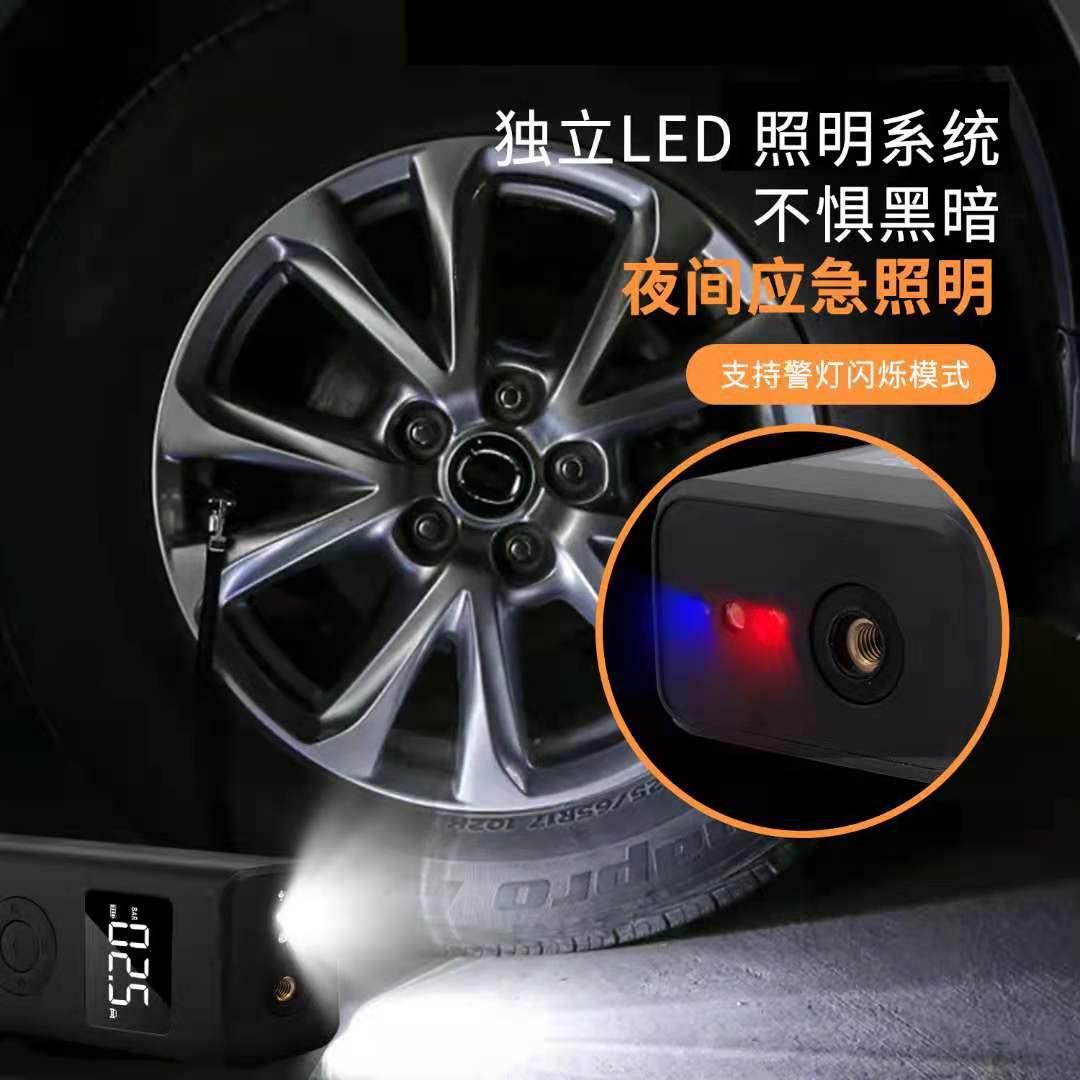 Vận Chuyển Nhanh 2500 MAh Điện Không Dây Máy Bơm Không Khí Di Động Ô Tô Xe Đạp Lốp Xe Điện Plus Bơm Hơi Máy Bơm Không Khí