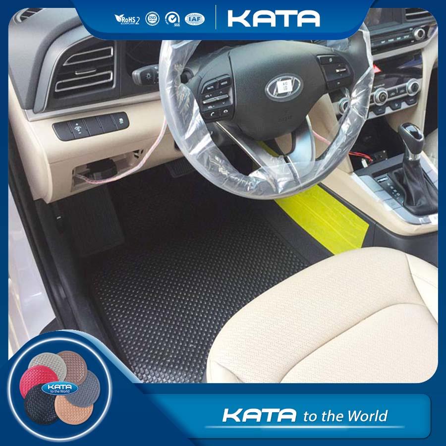 Thảm lót sàn ô tô KATA cho xe Hyundai Elantra - Khít với sàn xe, Chống trơn, Không mùi, Không ẩm mốc