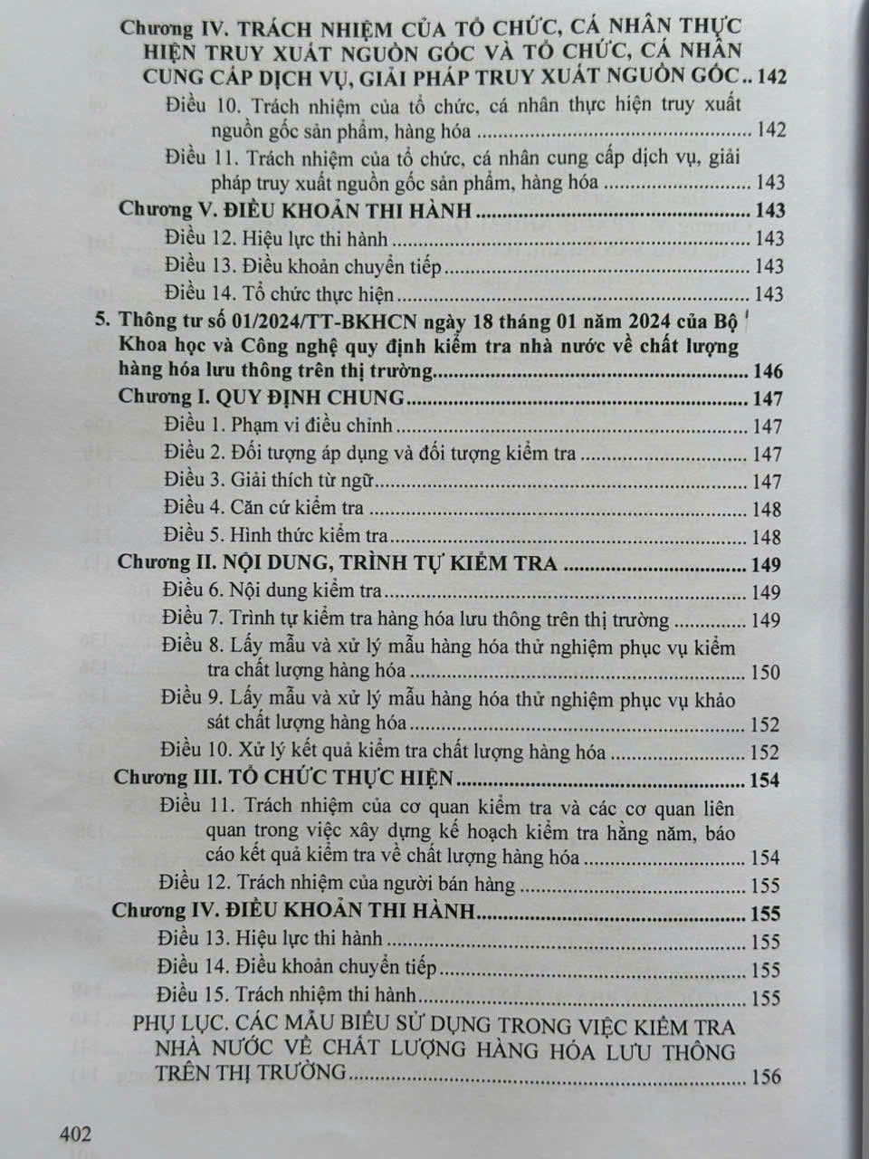 Sách Luật Chất Lượng Sản Phẩm, Hàng Hóa sửa đổi, bổ sung năm 2025 (V2615T)