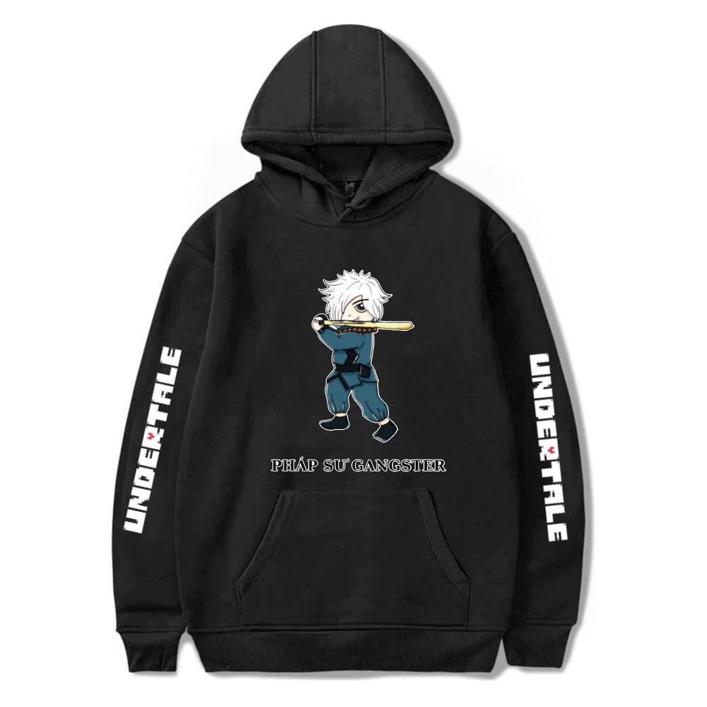 Áo Sans Top 10 Mẫu Áo Hoodie in hình Sans Undertale Chara, Pháp sư gangster sieu chất