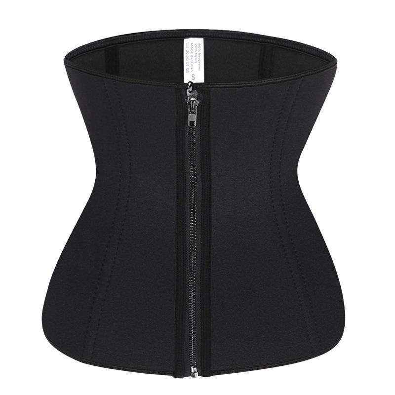 Giảm Béo Cao Su Tập Toàn Thân Eo Huấn Luyện Dây Kéo Underbust Thon Gọn Bụng Cincher Áo Gen Nịt Bụng Định Hình Nữ Faja Đốt Cháy Mỡ Thừa