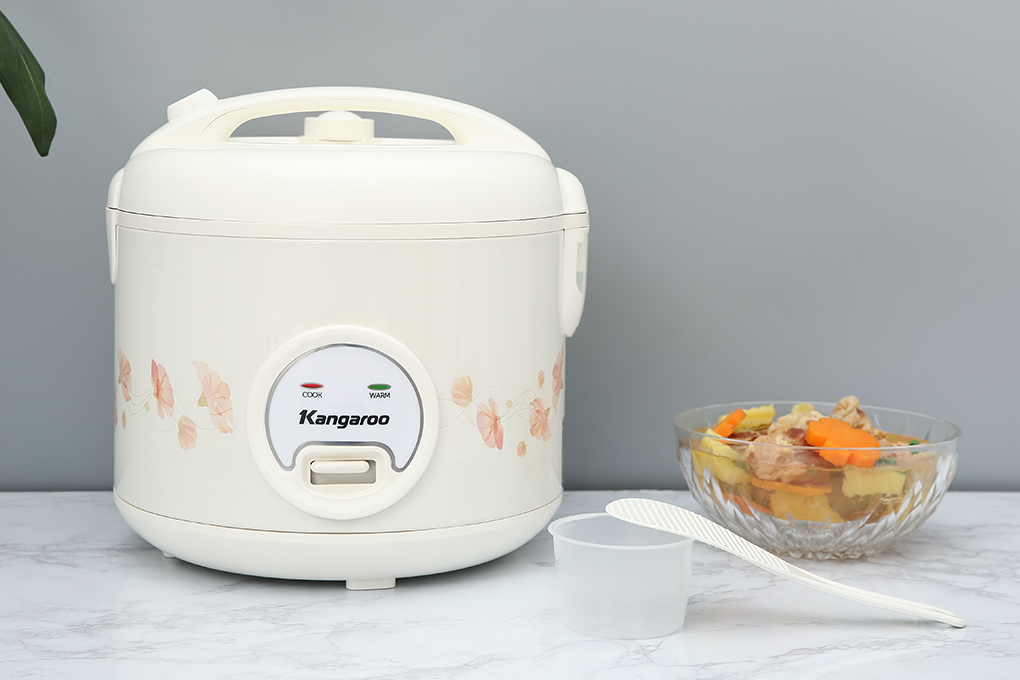 Nồi cơm điện nắp gài Kangaroo 1.8 lít KG18RC3 - Hàng chính hãng