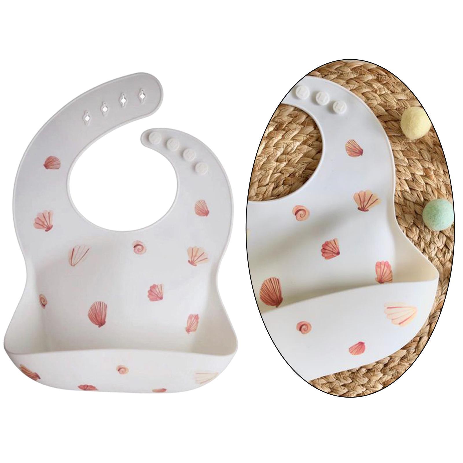 Toddlers Silicone Bib  Baby Feeding Supplies Easily Wipe
