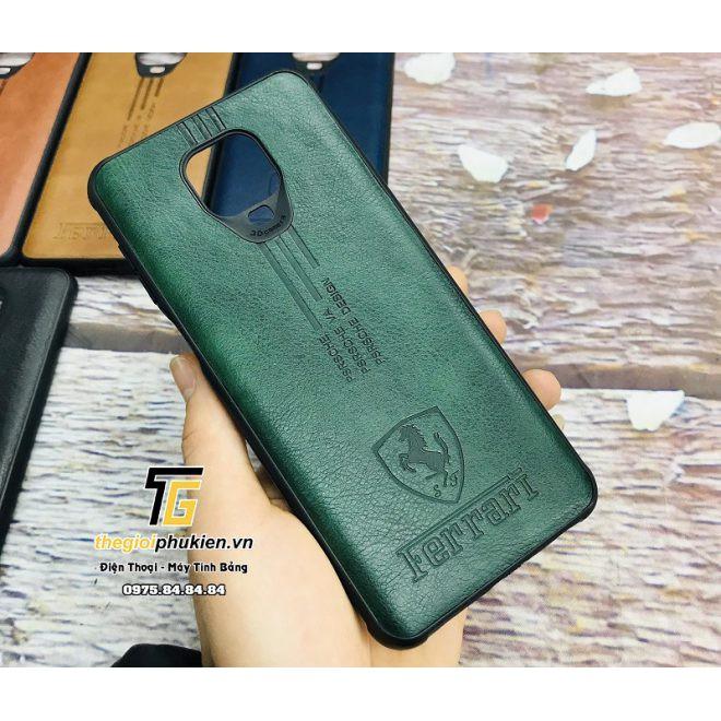 Ốp lưng Xiaomi Redmi Note 9 Pro Max, Note 9s silicon lưng da viền TPU dẻo